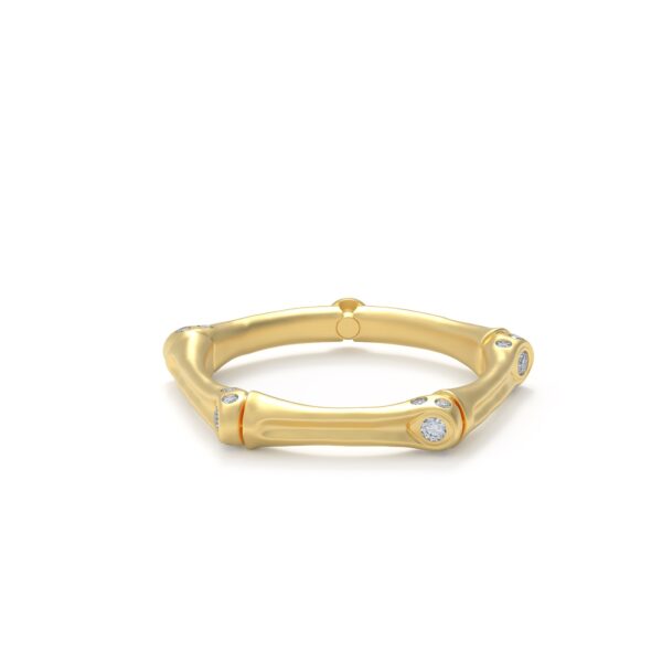 Classic Yellow Gold Swagger Ring